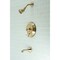 Kingston Brass KB36370PL Tub and Shower Faucet, Brushed Brass KB36370PL - alternate 2